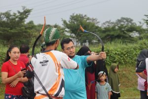 Tempat latihan panahan di depok