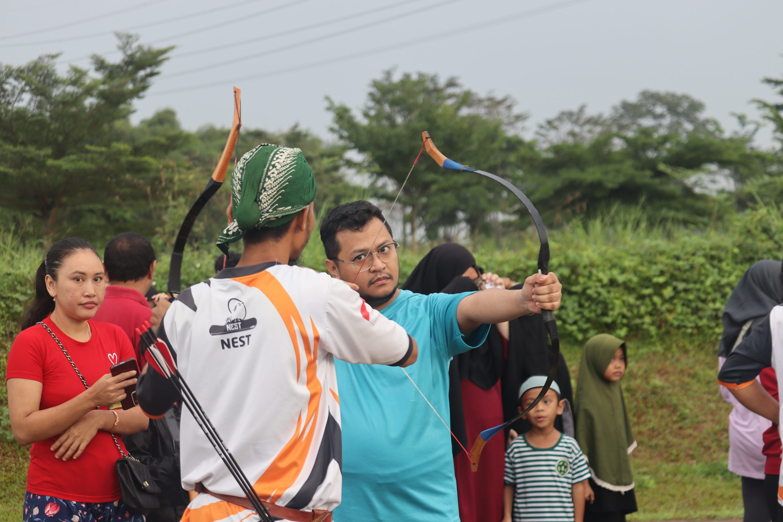 Tempat latihan panahan di depok