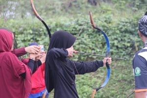 Tempat latihan panahan di depok